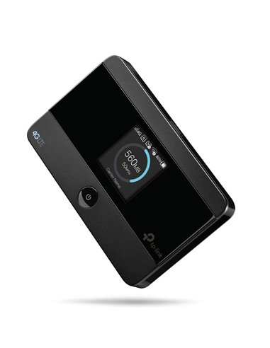 Мобильный Wi‑Fi роутер TP-LINK M7350, 2G, 3G, 4G, Чёрный