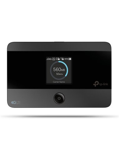 Мобильный Wi‑Fi роутер TP-LINK M7350, 2G, 3G, 4G, Чёрный