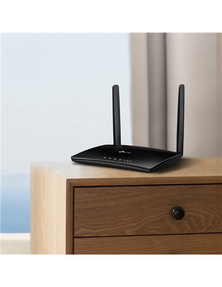 Беспроводной маршрутизатор TP-LINK TL-MR6400, 4G, Чёрный