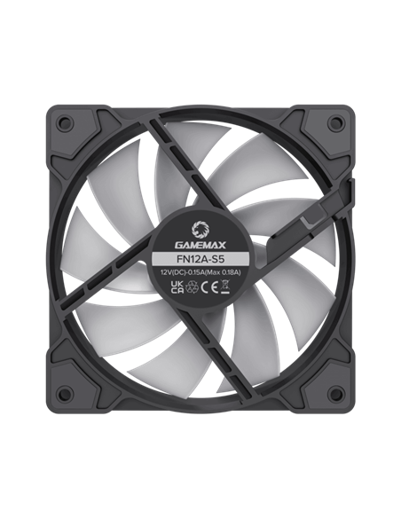Ventilator PC Gamemax FN12A-S5, 120 mm
