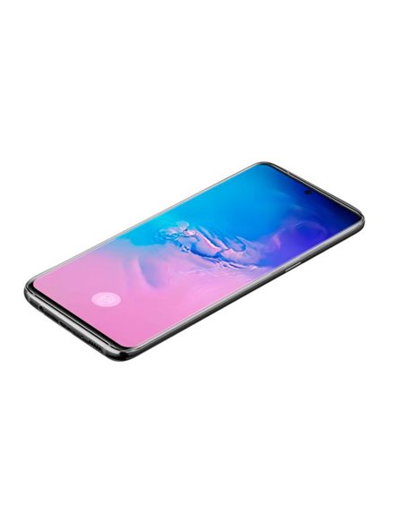 Защитное стекло Cellularline Impact Glass Curved- Galaxy S20, Чёрный