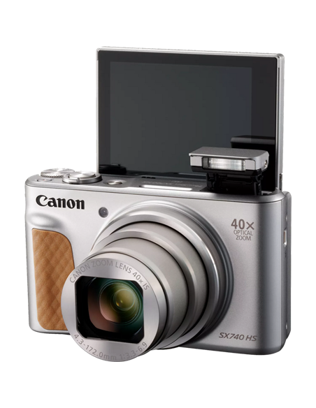 Компактный фотоаппарат Canon PowerShot SX740 HS Lite Edition, Серебро