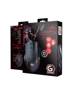 Игровая мышь Gembird RAGNAR-RX300, Чёрный 2