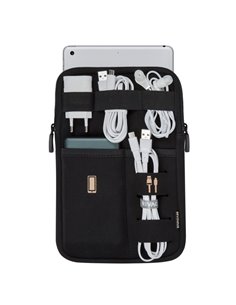 Organizator pentru calatorie RivaCase Antishock, 8", Poliester, Negru 2
