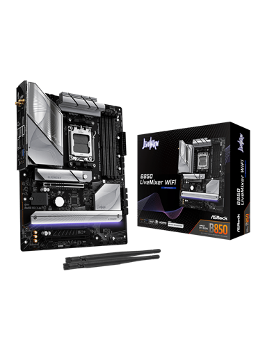 Материнская плата ASRock B850 LiveMixer WiFi, AM5, AMD B850, ATX