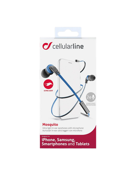 Наушники Cellularline Mosquito, Синий