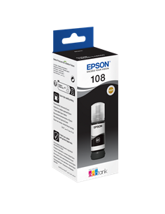 Контейнер с чернилами Epson 108 EcoTank, 70мл, Чёрный 2