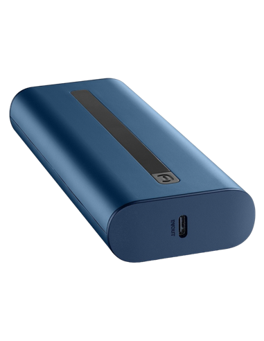 Acumulator extern Cellularline Thunder 20000, 20000mAh, Albastru
