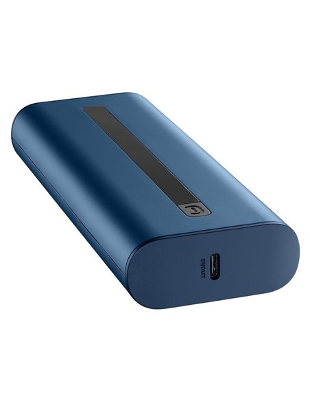Acumulator extern Cellularline Thunder 20000, 20000mAh, Albastru