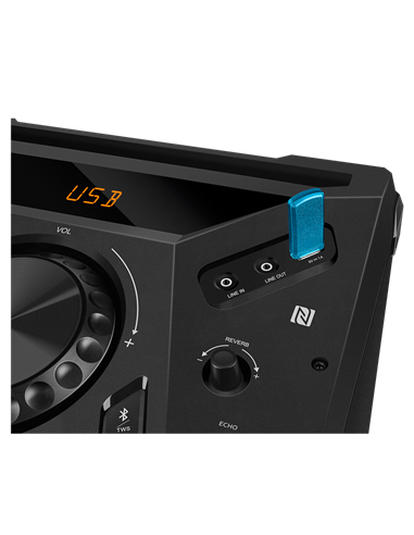 Sistem audio SVEN PS-1900, Negru