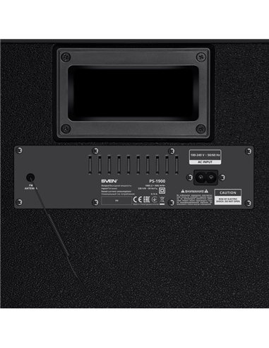 Sistem audio SVEN PS-1900, Negru