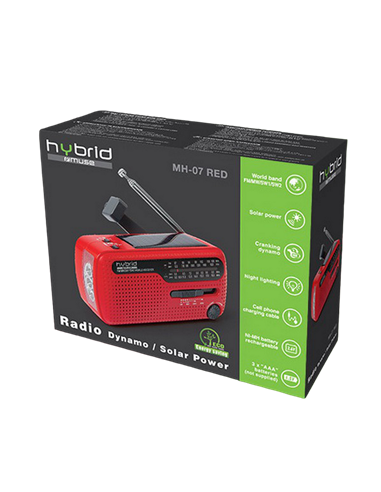 Boxă portabilă MUSE MH-07 RED, Roșu