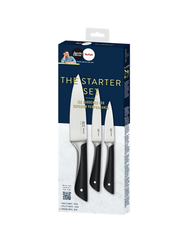 Set de Cuțite Tefal K267S355, Negru