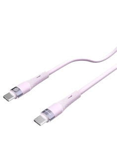 Зарядный кабель Nillkin Type-C to Type-C Cable, Flowspeed, USB Type-C/USB Type-C, 1,2м, Фиолетовый 2