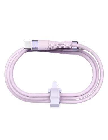 Cablu de încărcare Nillkin Type-C to Type-C Cable, Flowspeed, USB Type-C/USB Type-C, 1,2m, Violet