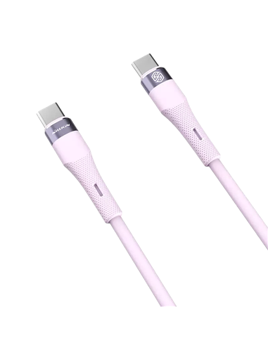 Cablu de încărcare Nillkin Type-C to Type-C Cable, Flowspeed, USB Type-C/USB Type-C, 1,2m, Violet