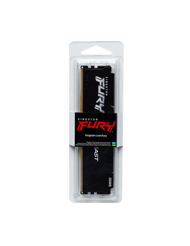 Оперативная память Kingston FURY Beast, DDR5 SDRAM, 6000 МГц, 8 ГБ, KF560C36BBE-8