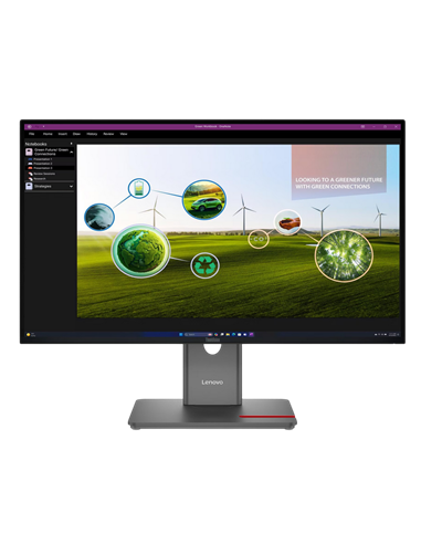 27" Монитор Lenovo P27q-40, IPS 2560x1440 WQHD, Eclipse Black