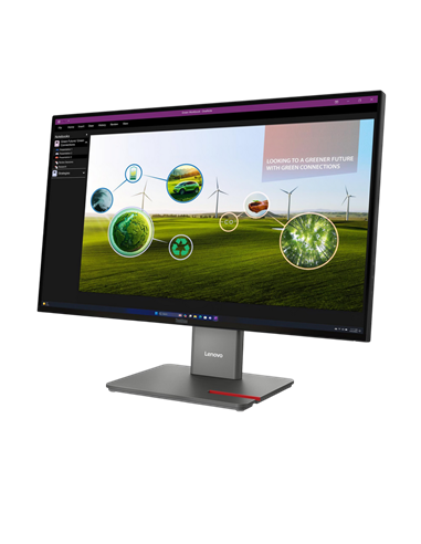 27" Монитор Lenovo P27q-40, IPS 2560x1440 WQHD, Eclipse Black