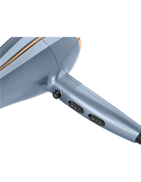Uscător de păr BaByliss D251PE, 2200W, Albastru deschis
