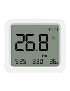 Senzor de temperatură și umiditate Xiaomi Mi Temperature and Humidity Monitor 3, Alb