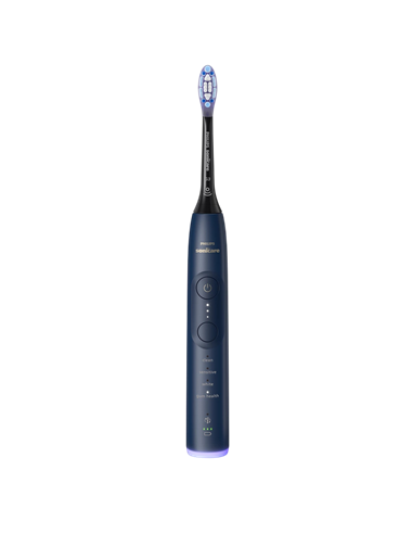 Periuța de dinți electrică sonică Philips HX7429/01, Alb | Albastru