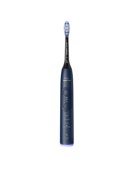 Periuța de dinți electrică sonică Philips HX7429/01, Alb | Albastru