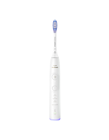 Periuța de dinți electrică sonică Philips HX7429/01, Alb | Albastru