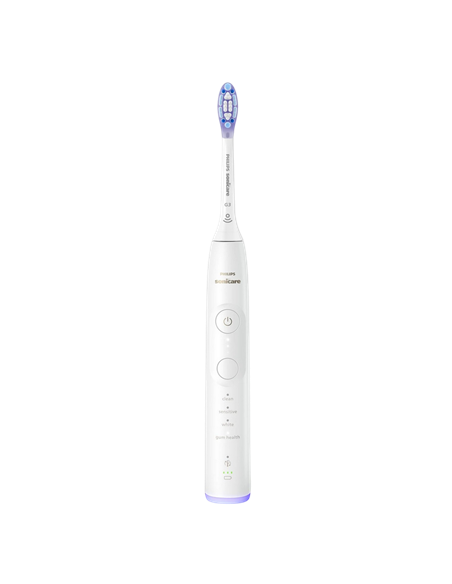 Periuța de dinți electrică sonică Philips HX7429/01, Alb | Albastru