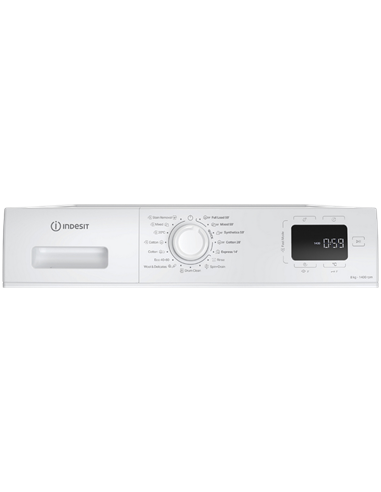 Стиральная машина Indesit IM 864 MY , 8кг, Белый
