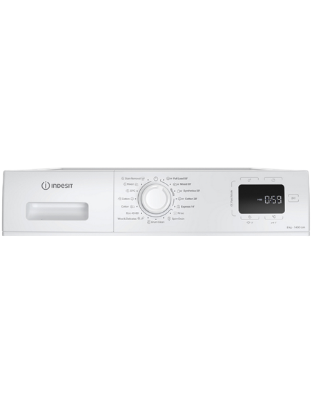 Mașină de spălat Indesit IM 864 MY , 8kg, Alb