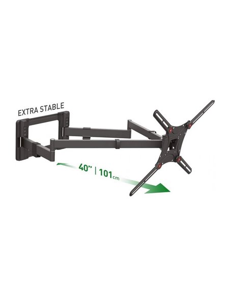 Suport TV de perete BARKAN BM464XL, Negru