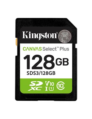 Card de Memorie Kingston Canvas Select Plus, 128GB (SDS3/128GB)