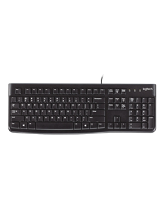 Клавиатура Logitech K120, Проводное, Чёрный
