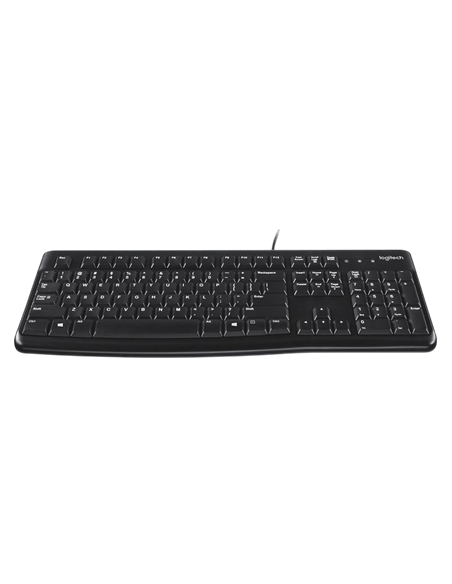 Tastatură Logitech K120, Cu fir, Negru