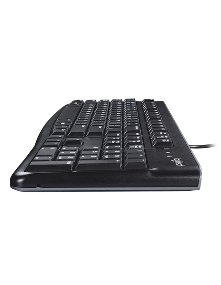 Клавиатура Logitech K120, Проводное, Чёрный