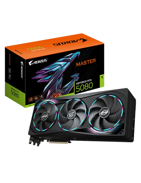 Placă Video Gigabyte GV-N5080AORUS M-16GD, 16GB GDDR7 256bit