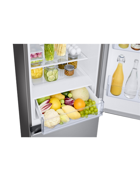Frigider Samsung RB34C600ESA/EF, Oțel inoxidabil