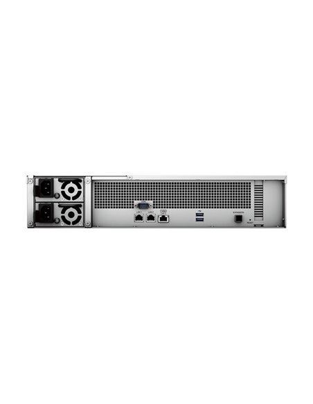 Сетевое хранилище SYNOLOGY RS2423RP+, Серебристый