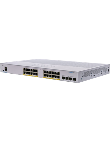 Switch de rețea Cisco CBS350-24P-4G, 24x 10/100/1000 Mbps