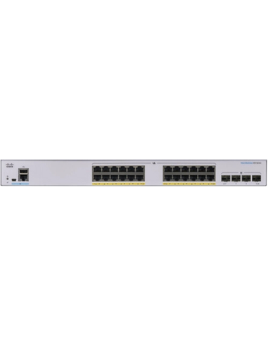 Switch de rețea Cisco CBS350-24P-4G, 24x 10/100/1000 Mbps