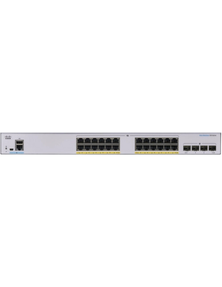 Сетевой коммутатор Cisco CBS350-24P-4G, 24x 10/100/1000 Мбит/с