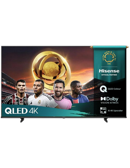 85" QLED SMART TV Hisense 85E7Q, 3840x2160 4K UHD, VIDAA U9, Negru