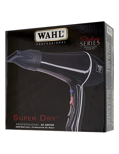 Uscător de păr WAHL Super Dry 4340-0470, 2000W, Negru