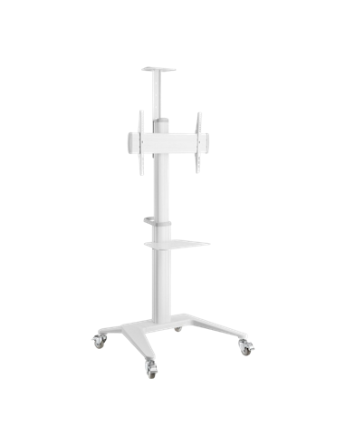 Suport pentru TV pe picior Gembird TVS-70T-02-W, Alb