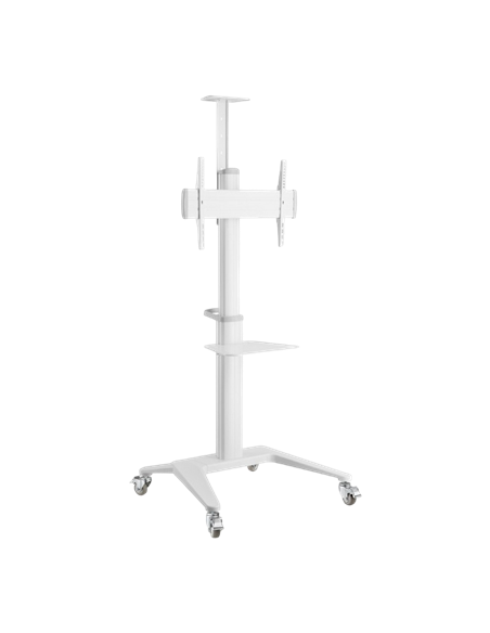 Suport pentru TV pe picior Gembird TVS-70T-02-W, Alb