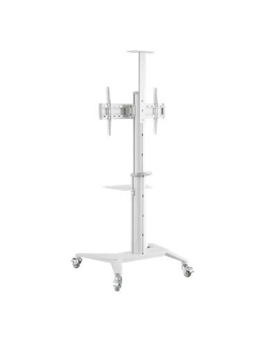 Suport pentru TV pe picior Gembird TVS-70T-02-W, Alb