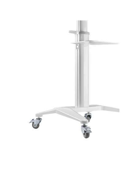 Suport pentru TV pe picior Gembird TVS-70T-02-W, Alb