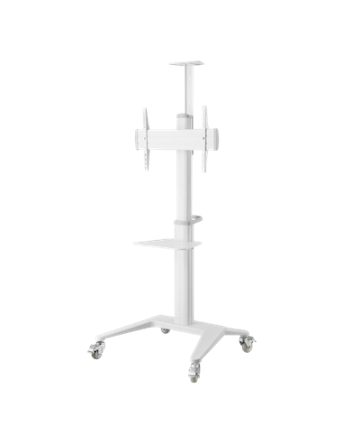 Suport pentru TV pe picior Gembird TVS-70T-02-W, Alb