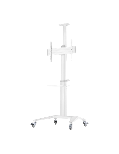 Suport pentru TV pe picior Gembird TVS-70T-02-W, Alb